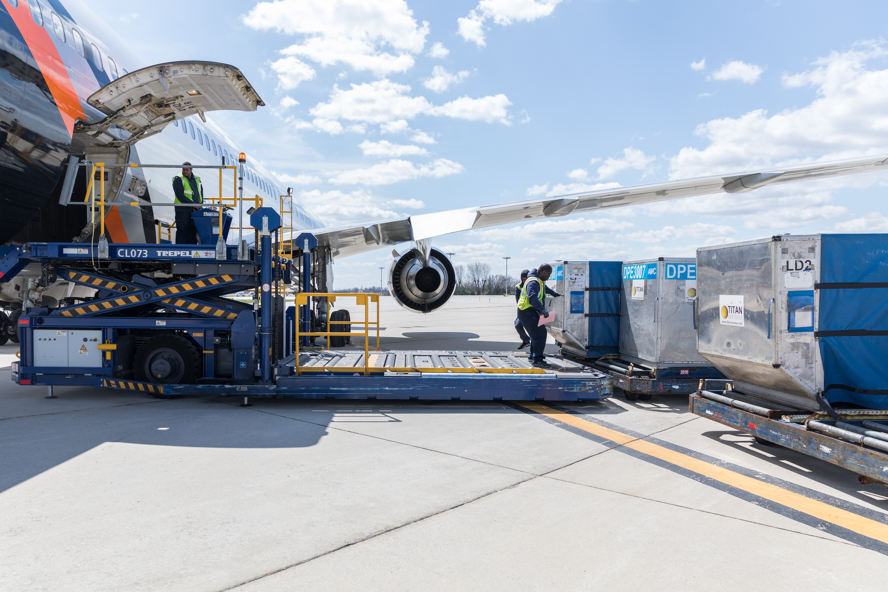 Titan Airlines Medical Cargo Flight