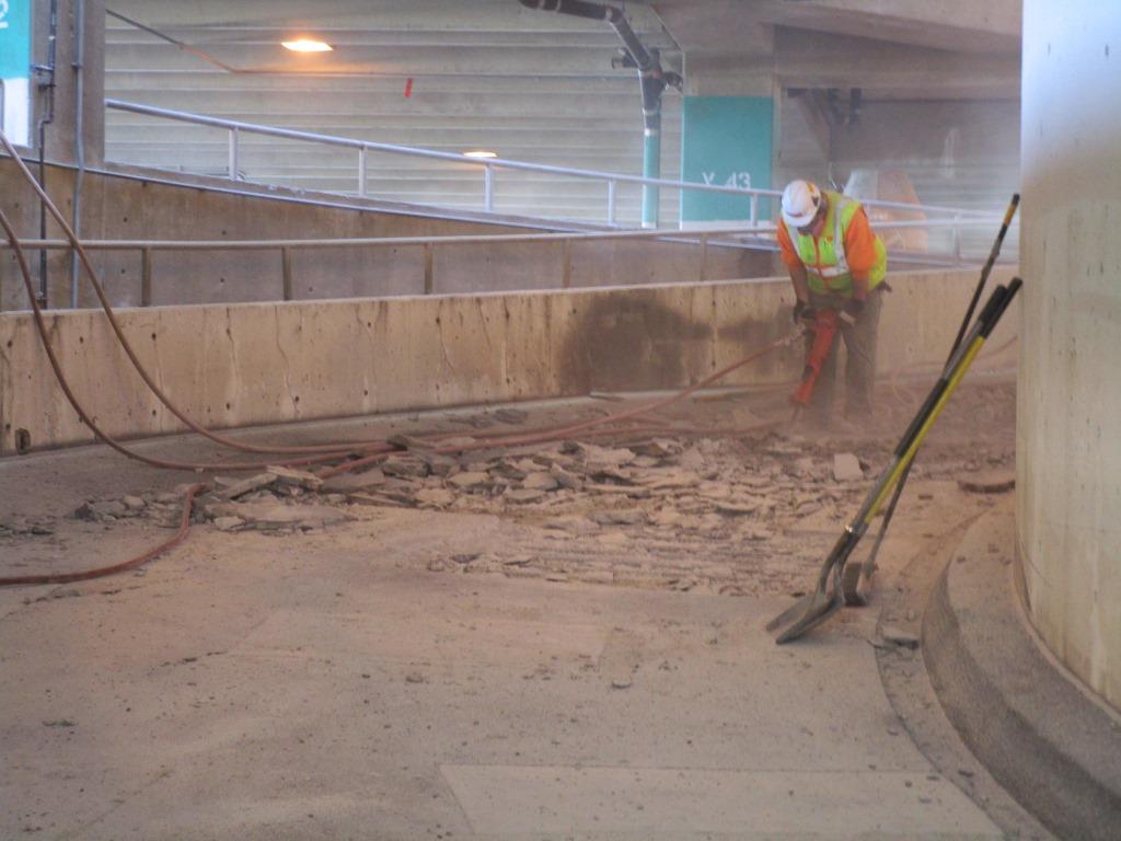 Terminal C Parking Garage Helix Repair