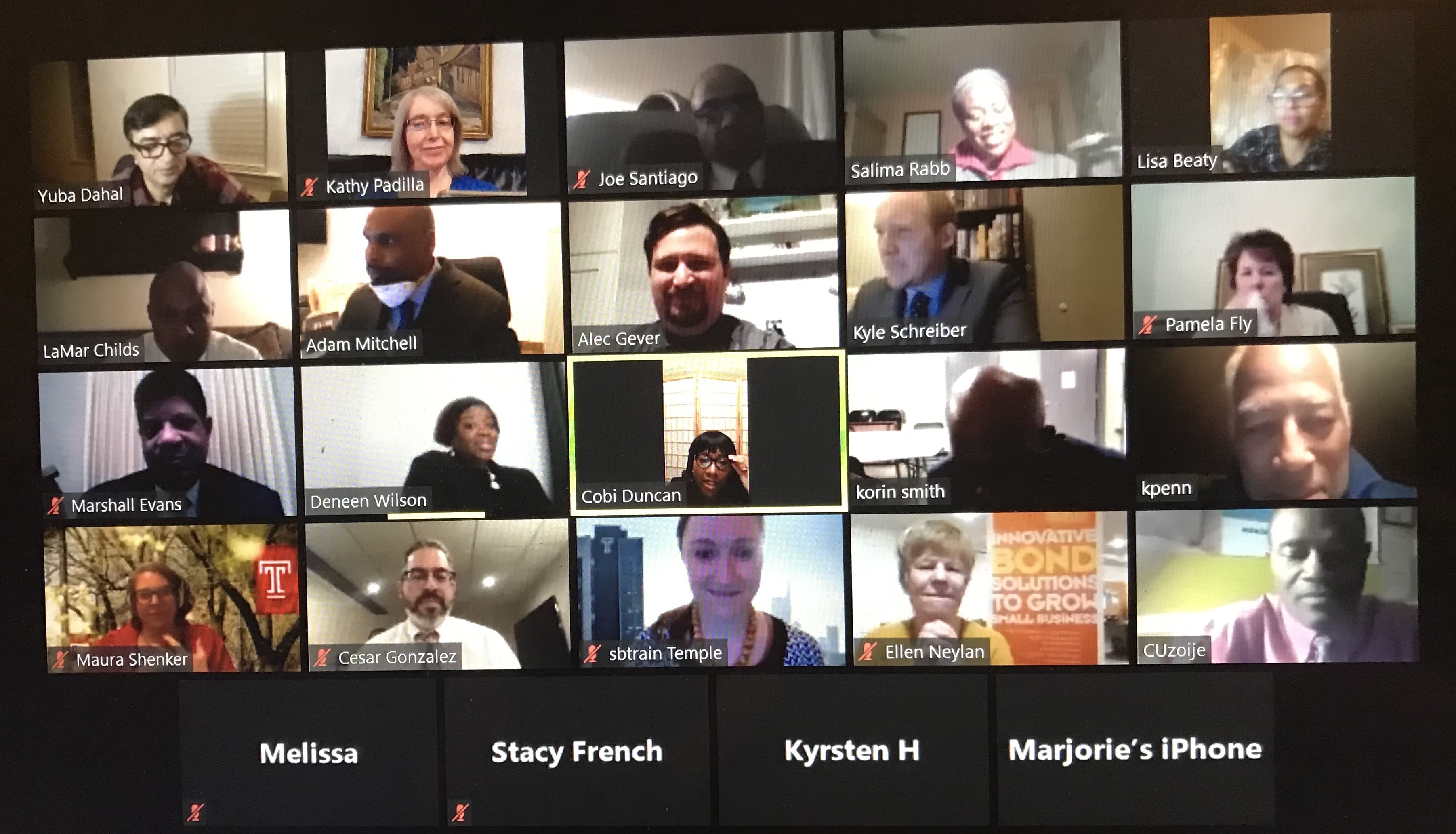 Virtual Session of Small Business Course