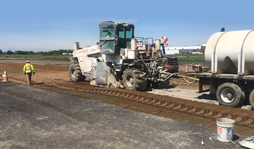 Image of improvements to PNE's Runway 6-24