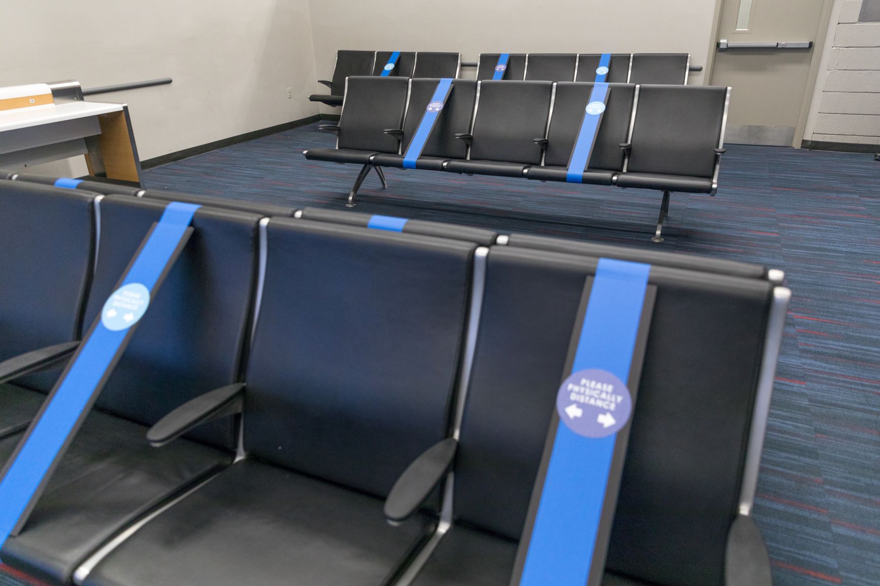 Physical Distancing Seating Area