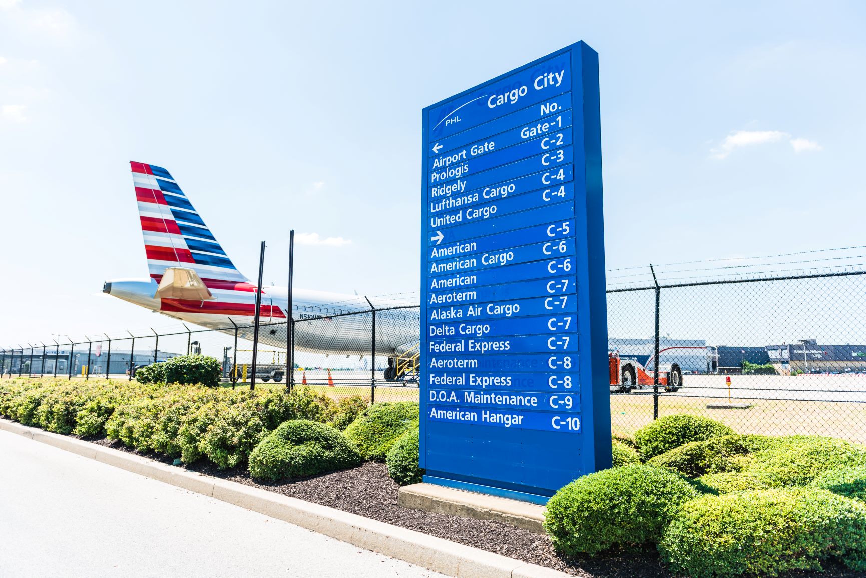 Cargo City Sign