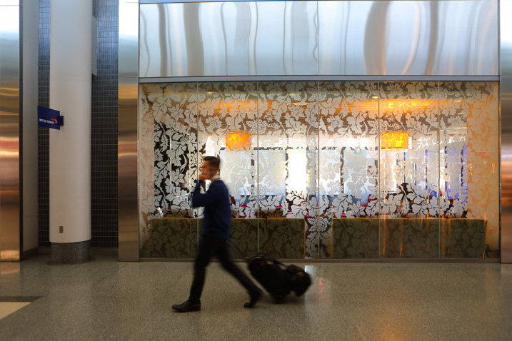 passenger walking