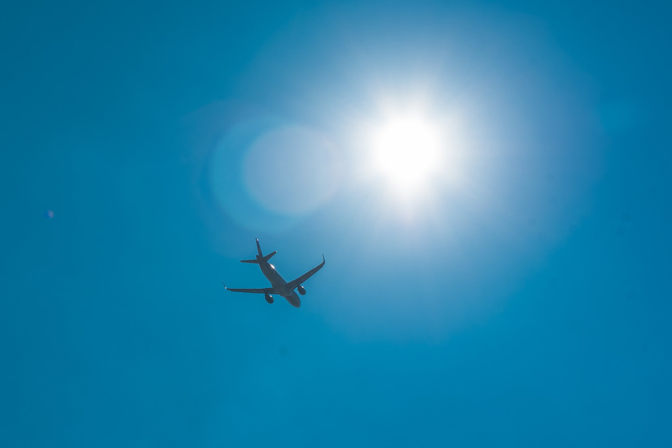 plane sky