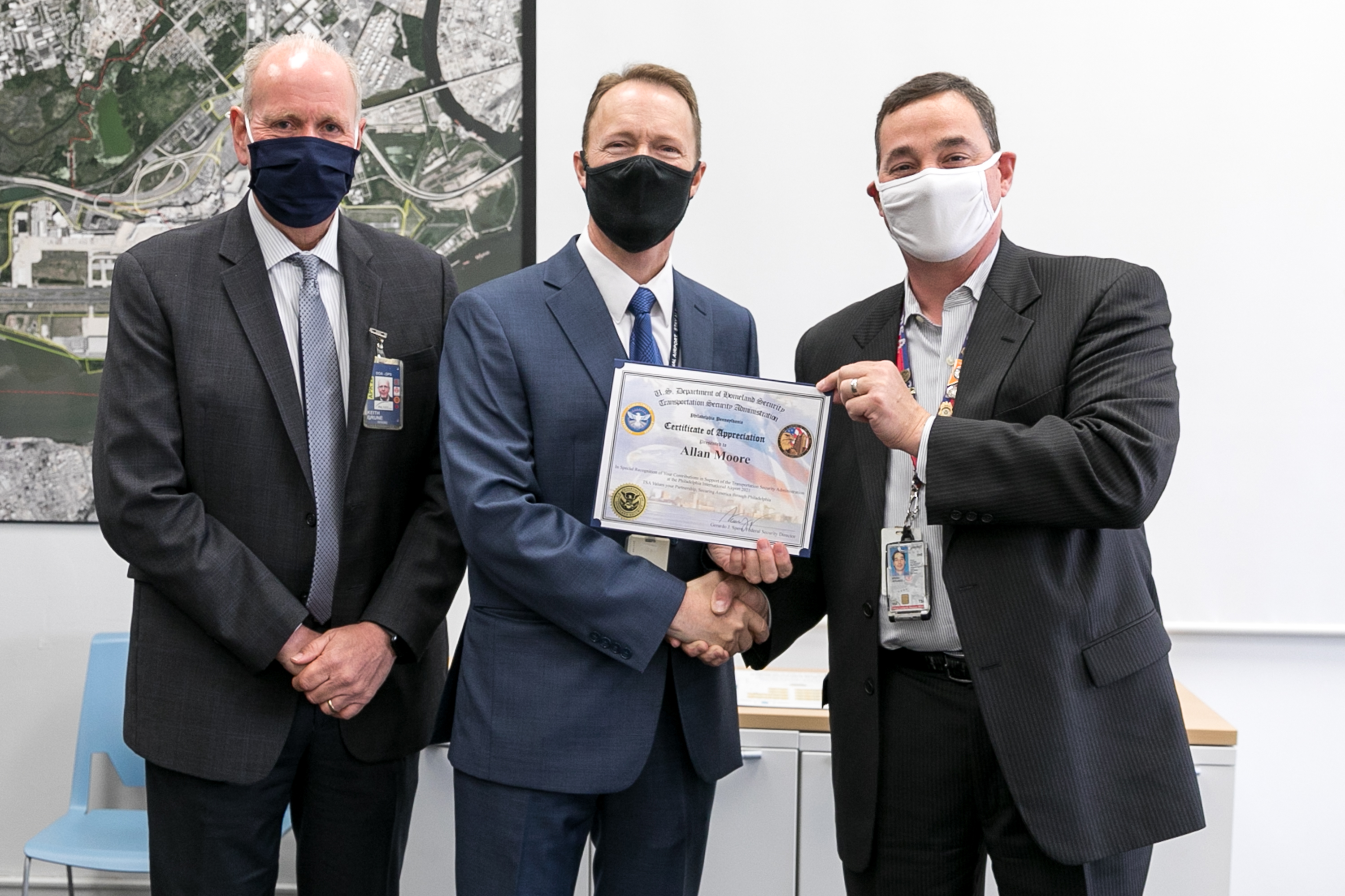 Allan Moore Honored by TSA