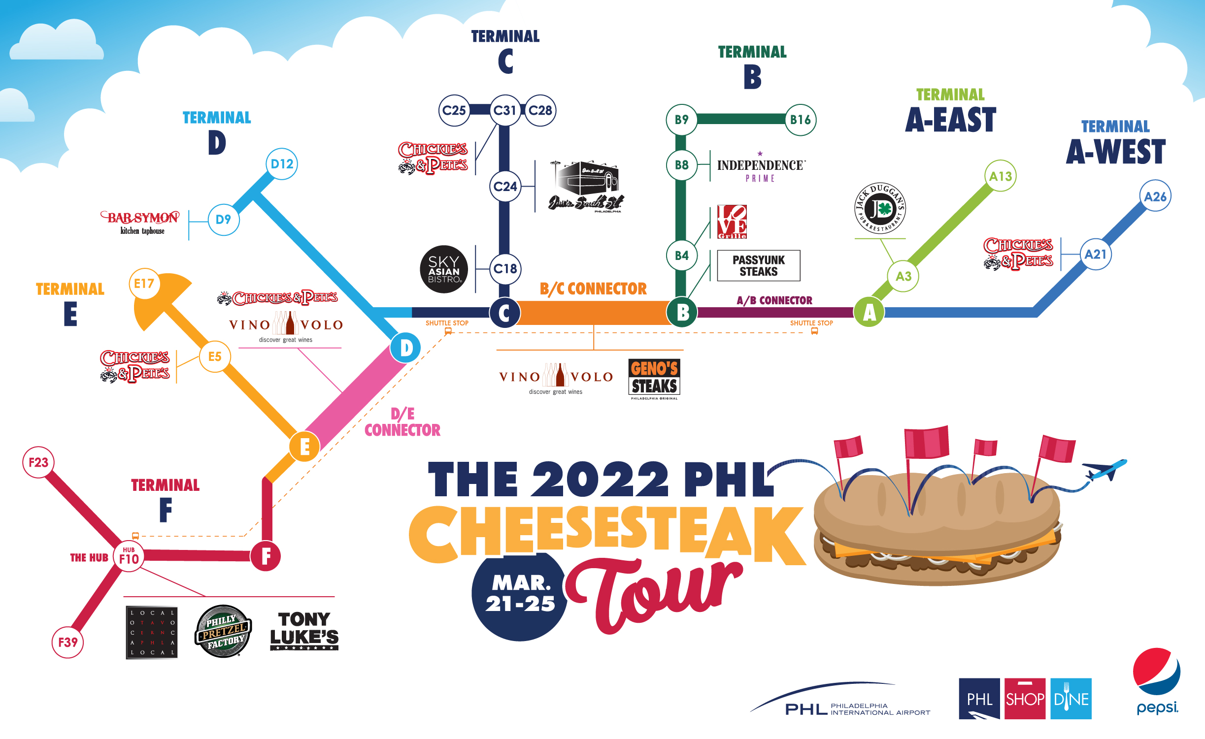 Cheesesteak Week Tour