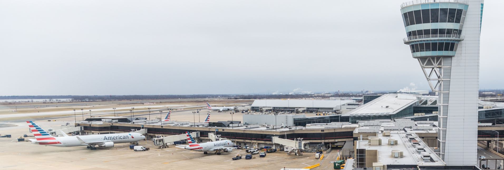 Tower and airfield