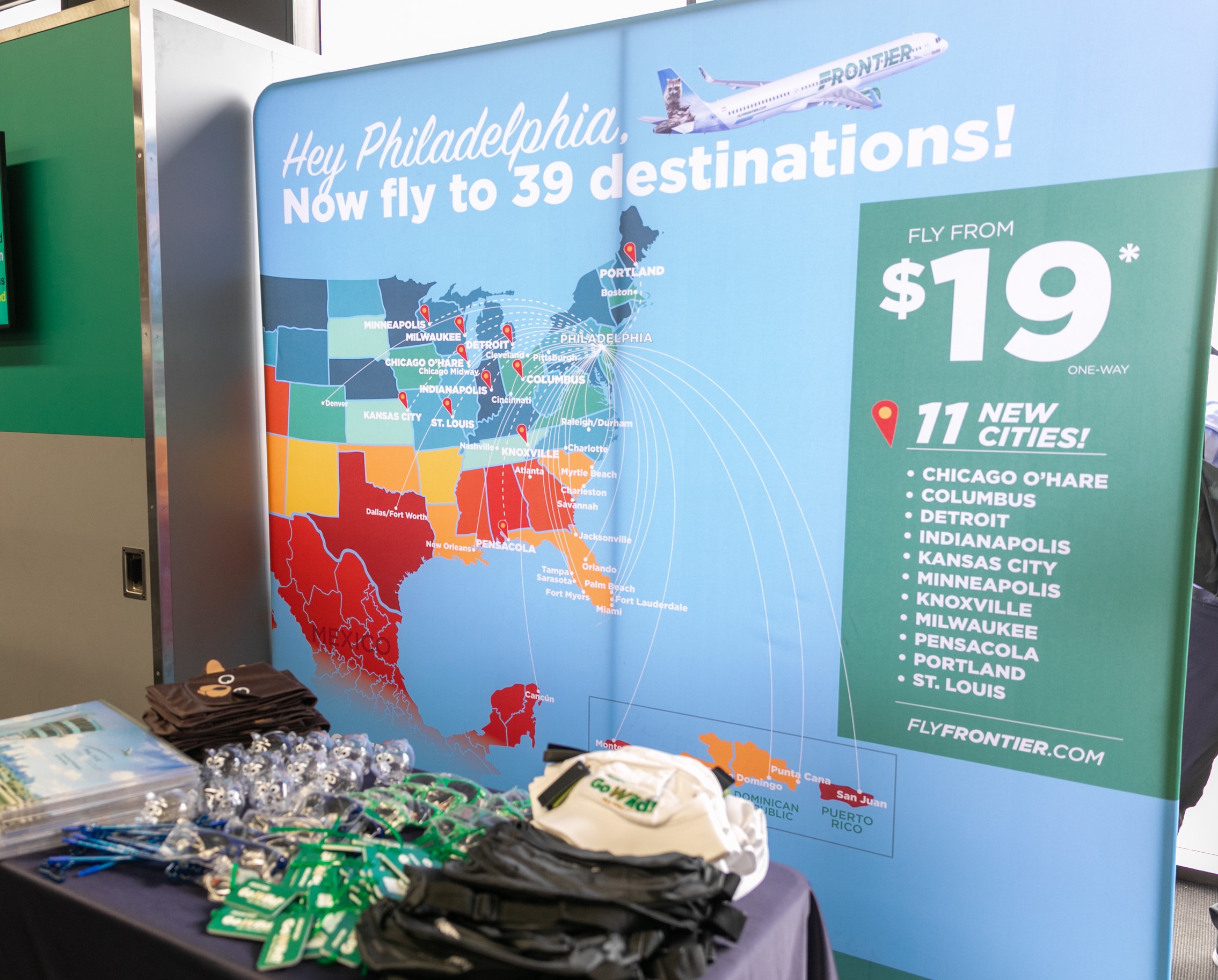 Frontier destinations