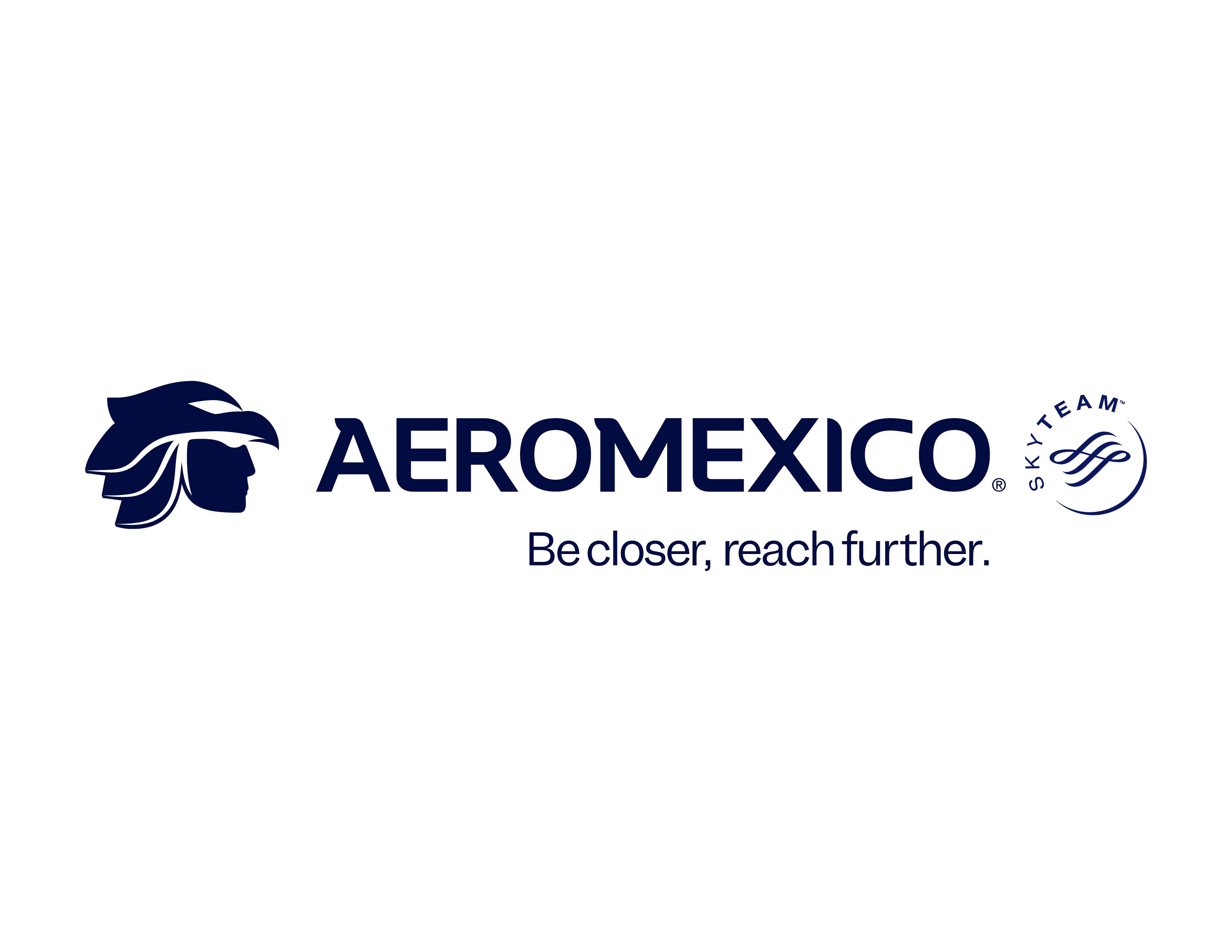 Aeromexico vertical color logo
