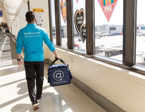 food delivery at the airport