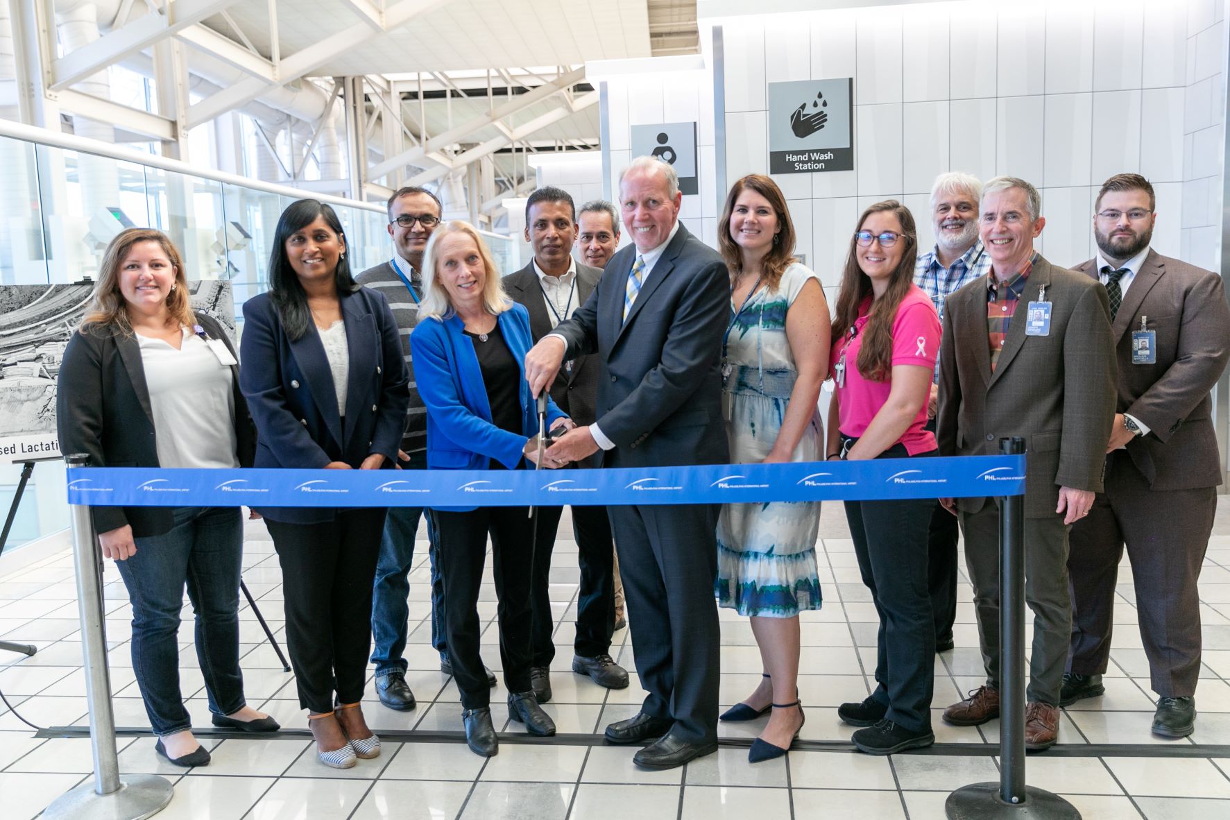 Ribbon cutting