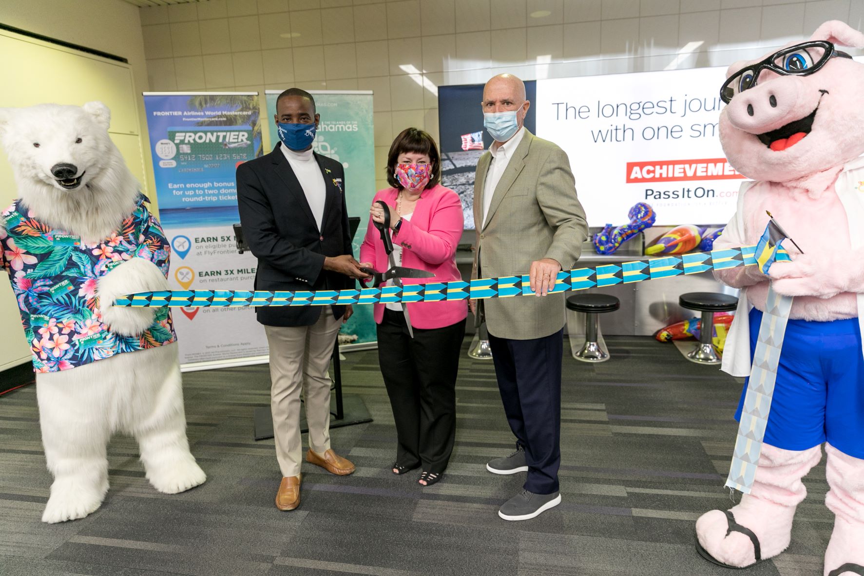 Ribbon cutting