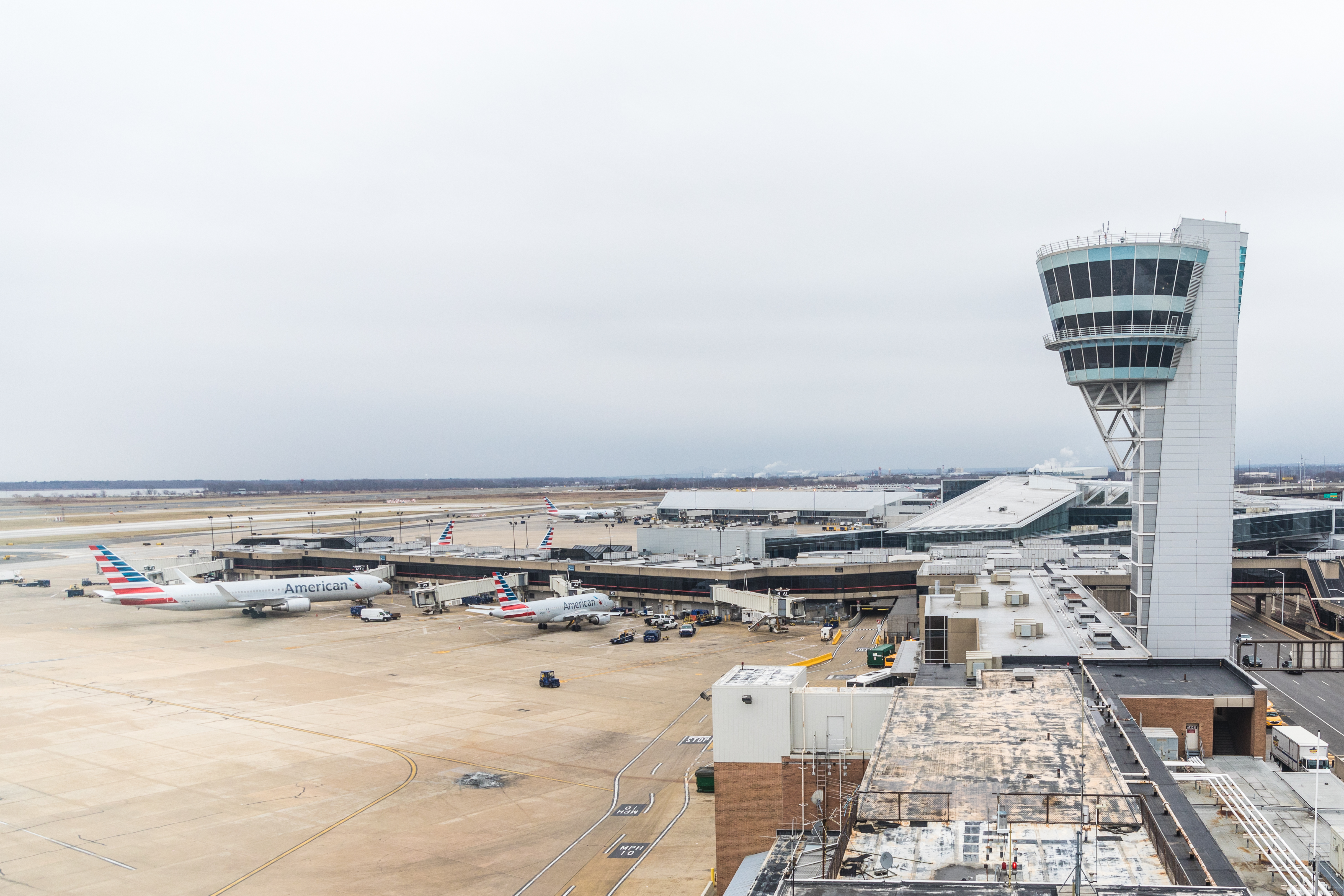 PHL Airport Ramp Control Tower