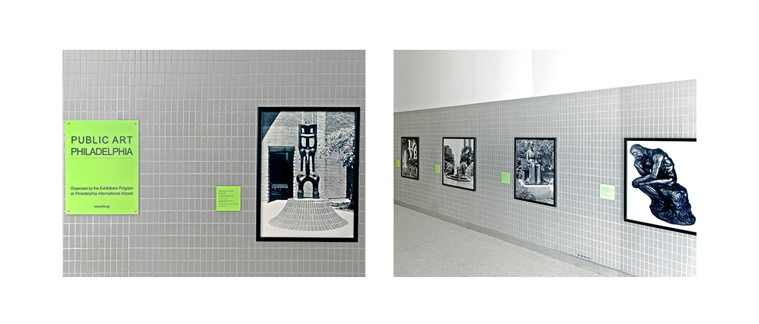 public art display in terminal a