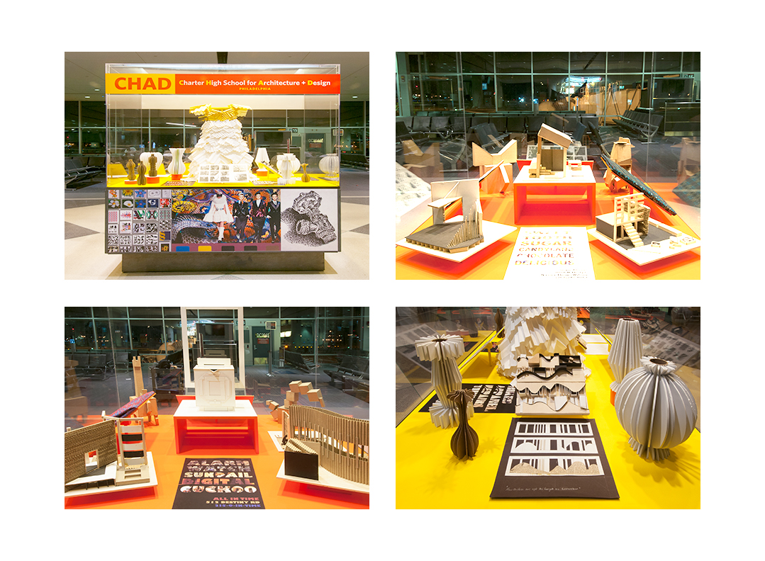 Charter High School for Architecture and Design exhibit
