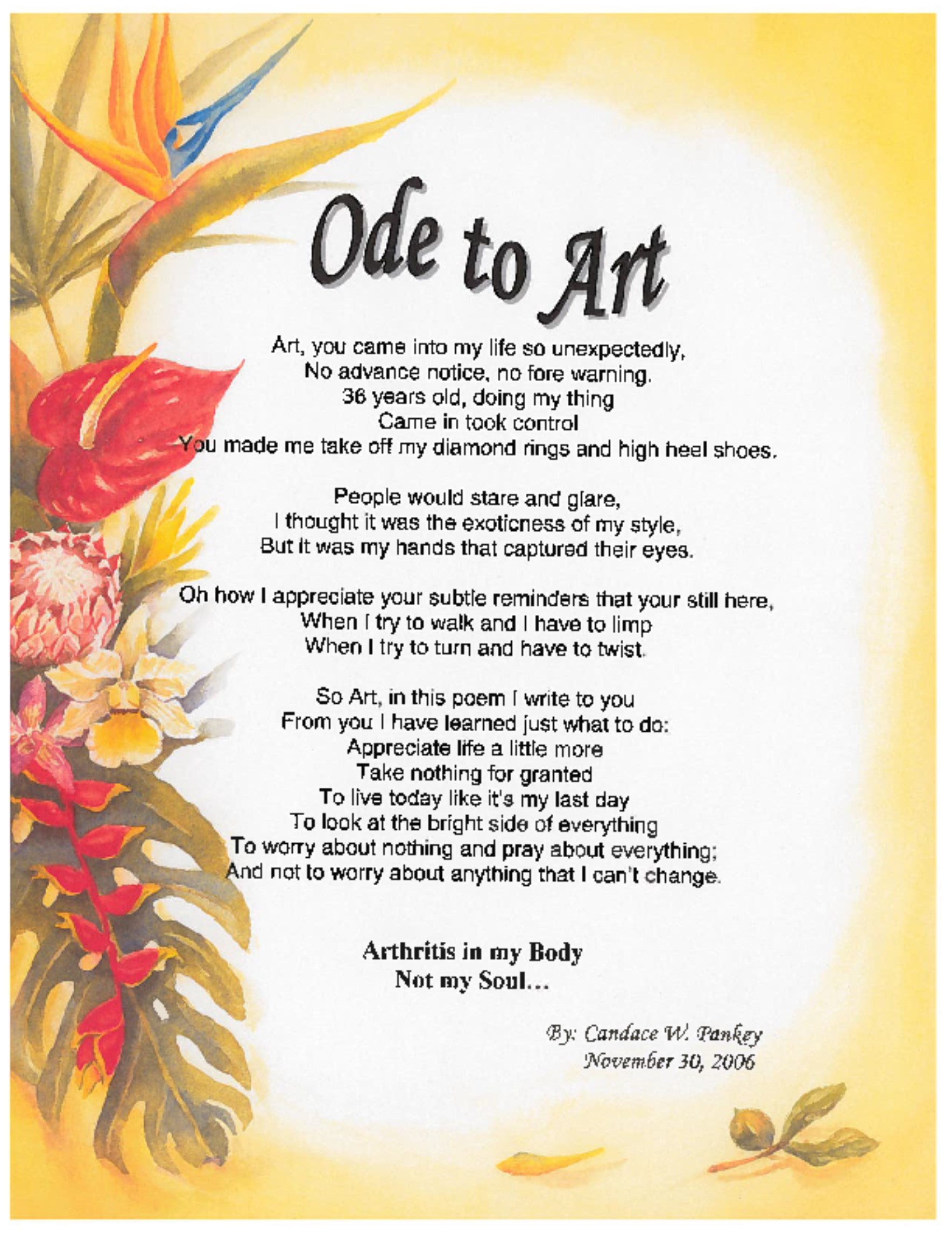 Candace Poem