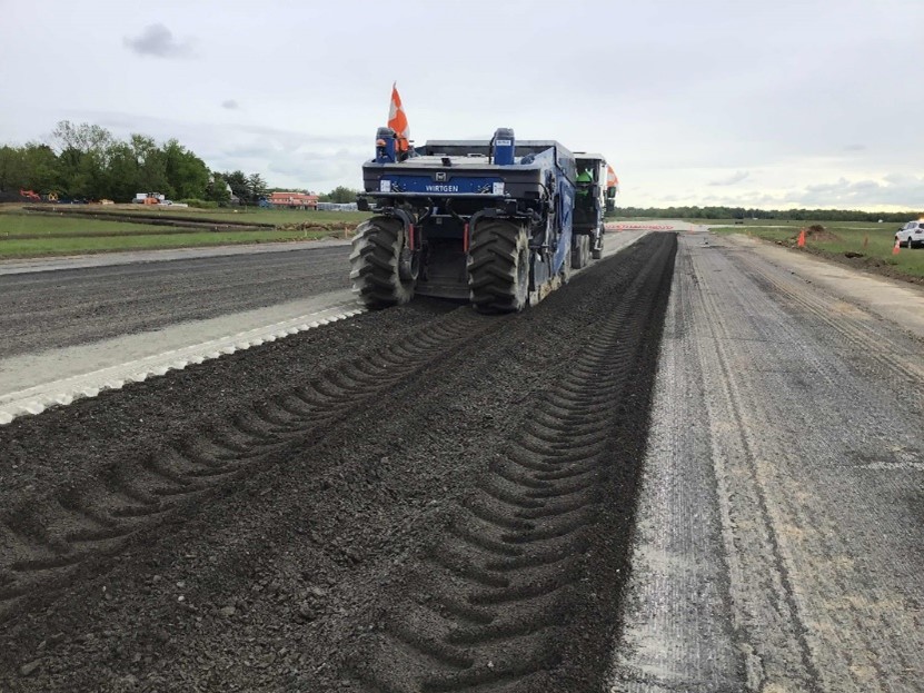 Taxiway L Reclaiming