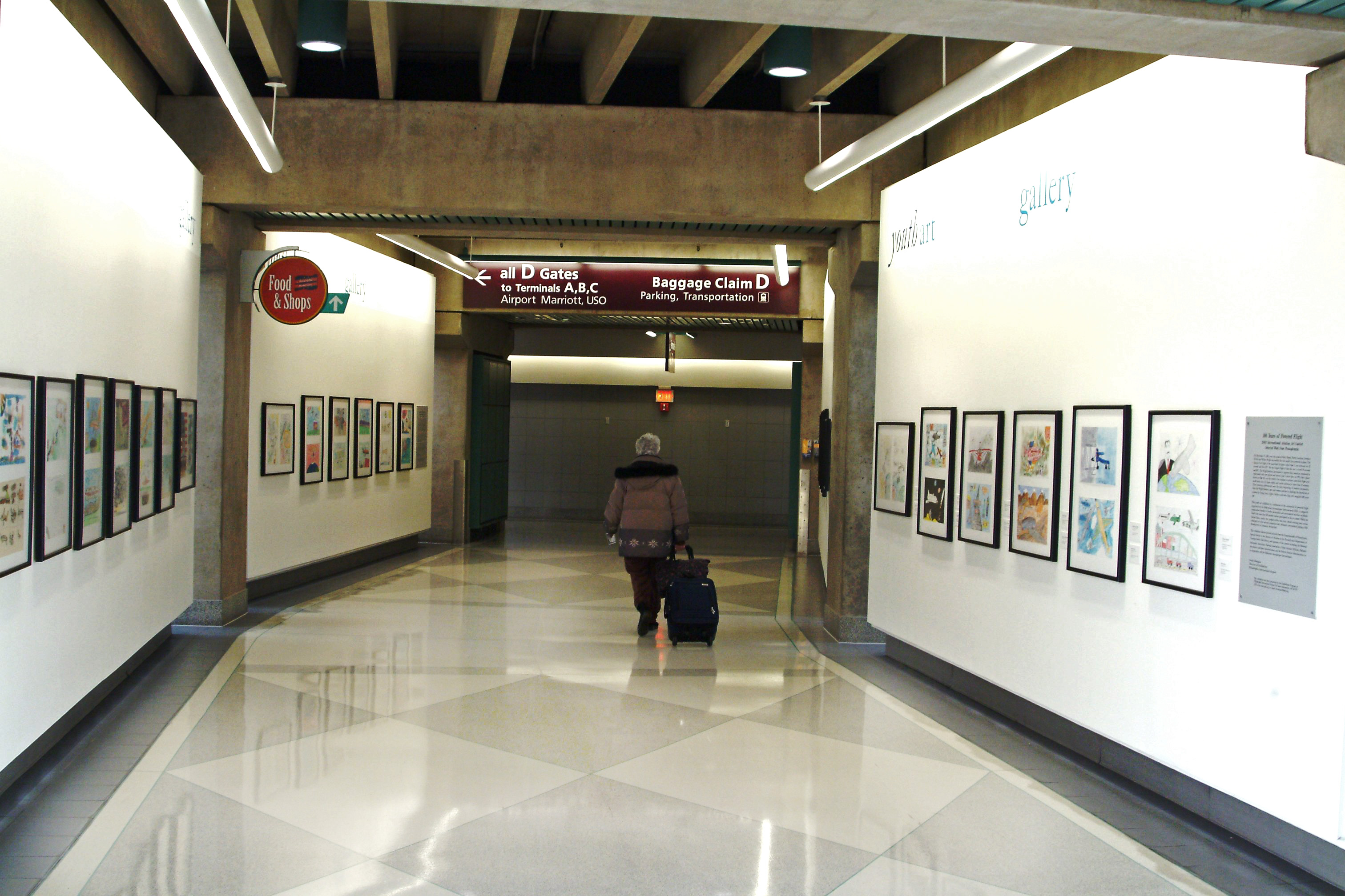 100 Years of Flight exhibit photo