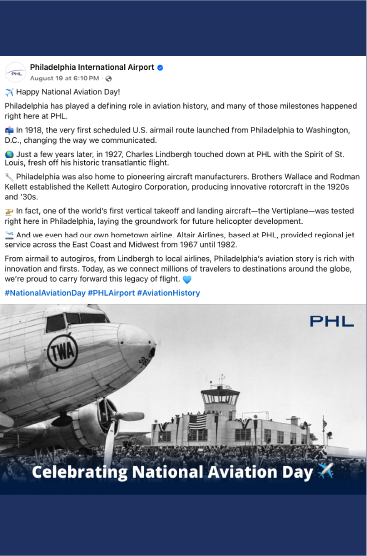 celebrating aviation day
