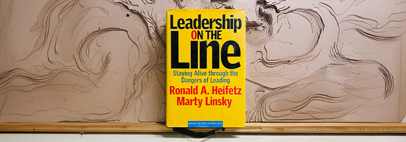 Leadership on the Line book