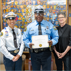 officer mark times