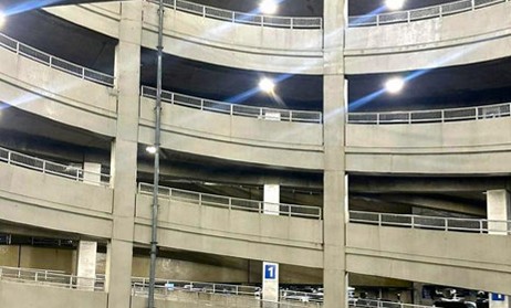 PHL Parking Garage efficient lighting
