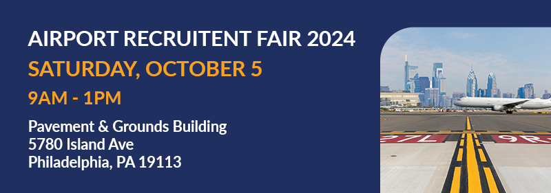 airport recruitment fair. Saturday October 5